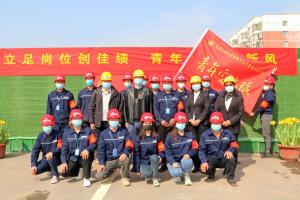 “青年突擊隊”的旗幟在河南三建項目一線高高飄揚！